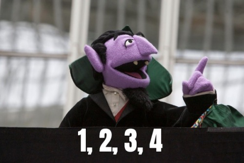 Count von Count counts